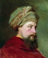 la cabeza del modelo la segunda mitad del siglo xix Ilya Repin